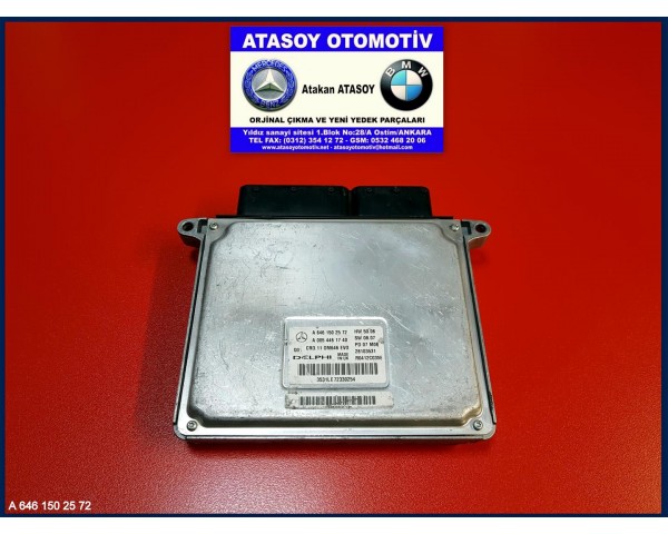 MERCEDES W204 C220CDI MOTOR BEYNİ 6461502572 6461504472 6461509272 6461502634 6461503634 A6461502572 A6461504472 A6461509272 A6461502634 A6461503634 R0412C035E R0412C035G R0412C035J R0412C035I 28103531 28114625 28139426